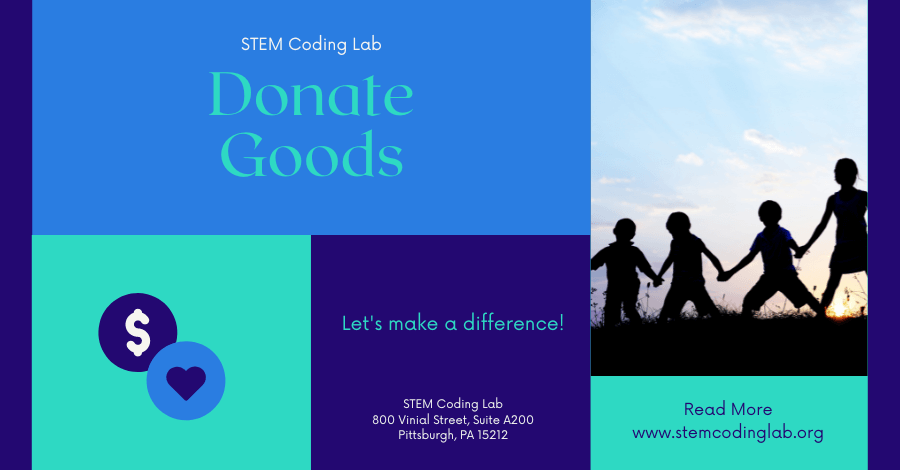 Enhancing Support for Non-Profit STEM Coding Lab with CoCarting: Connecting Donors and Fostering Engagement 1 An image showcasing a variety of educational supplies, including laptops, coding books, and robotics kits. These items represent the donation goods that can be contributed to STEM Coding Lab to support their mission of providing quality STEM education to underserved children. By donating these essential resources, you can help empower young learners and bridge the digital divide, giving them the tools they need to thrive in the world of technology and coding.