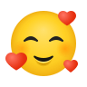 icons8 smiling face with hearts 96 1