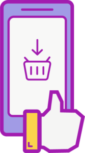 decide and purchase icons