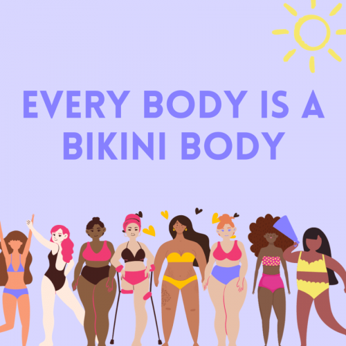 Bright Every Body is a Bikini Body Instagram Post